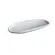 Travessa Cerâmica Oval Rasa Pequena Orgânico New White 23x11cm
