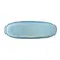 Travessa Oval Rasa Cerâmica Stoneware Grande Glacier 36x12,5cm