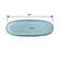 Travessa Oval Rasa Cerâmica Stoneware Grande Glacier 36x12,5cm