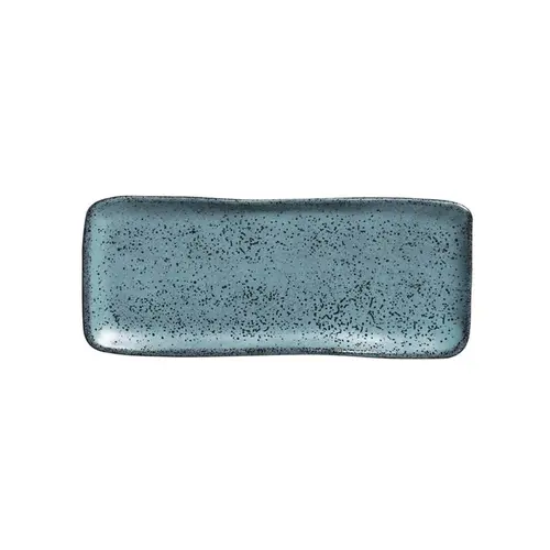 Travessa Cerâmica Retangular Orgânico Night Sky P 22x9cm - 1 unid.