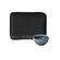 Kit Travessa Retangular com Ramequim P Juta Preto Matte 18X14 cm - 1 Unid.