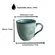 Xícara Chá em Cerâmica Stoneware Orgânico Titanis 170ml - 1un