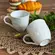 Xícara Chá Cerâmica Stoneware Orgânico New White 170ml - 1un