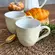 Xícara Chá Cerâmica Stoneware Orgânico Shiny White 170ml 1un
