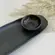 Kit Travessa Oval Rasa 36cm com Ramequim Preto Agate 70ml – 1 Unid.