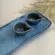 Kit Travessa Retangular M 33x13cm 2 Molheiras Breeze Azul