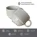 Xícara de Chá Cerâmica Empilhável Linhas Blanc 230ml - 1 pc