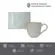 Kit 4 Xícaras de Café em Cerâmica Nature Branco Blanc 120ml