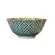 Bowl Tigela em Cerâmica Amarelo e Verde 600ml 15,5x7,5cm 1un