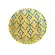 Bowl Tigela em Cerâmica Amarelo e Verde 600ml 15,5x7,5cm 1un
