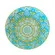 Bowl Tigela em Cerâmica Azul e Verde 600ml 15,5x7,5cm 1 un