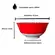 Bowl Tigela Cerâmica Azulejo Colorido 600ml 15,5x7,5cm 1 un
