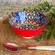 Bowl Tigela Cerâmica Azulejo Colorido 600ml 15,5x7,5cm 1 un