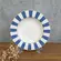 Prato Fundo em Cerâmica Stripe Linhas Azul 25cm - 1 Unid.