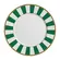 Prato Raso em Cerâmica Stripe Linhas Verde 29cm - 1 Unid.