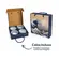 Kit 4 Bowls Tigelas Cerâmica Azul Branco Duo 280ml Caixa Presente