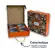 Kit 4 Bowls Tigelas Cerâmica Estampados 280ml Caixa Presente
