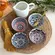Kit 4 Bowls Tigelas Cerâmica Coloridos 280ml Caixa Presente