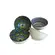 Kit 4 Bowls Tigelas Cerâmica Decorados Duo 280ml Caixa Presente