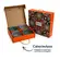 Kit 4 Bowls Tigelas Cerâmica Decorados Duo 280ml Caixa Presente
