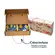 Kit 2 Bowls Tigelas Cerâmica Flor Azul Amarelo 280ml Caixa Presente