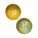 Kit 2 Bowls Tigelas Cerâmica Primavera 280ml Caixa Presente