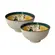 Kit 2 Bowls Tigelas Cerâmica Jardim Floral 280ml Caixa Presente