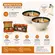 Kit 2 Bowls Tigelas Cerâmica Jardim Floral 280ml Caixa Presente