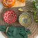 Kit 2 Bowls Tigelas Cerâmica Color Mandalas 280ml Caixa Presente