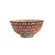 Kit 2 Bowls Tigelas Cerâmica Rosália Vermelho 280ml 12x6cm