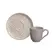 Xícara de Café e Pires Cerâmica Stoneware Bio Luar 120ml - 1 Unid.