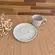 Xícara de Café e Pires Cerâmica Stoneware Bio Luar 120ml - 1 Unid.