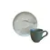 Xícara de Café e Pires Cerâmica Stoneware Bio Vida 120ml - 1 Unid.