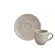 Xícara Café e Pires Cerâmica Stoneware Coup Mahogany 97ml - 1 unid.