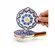 Kit 3 Mini Bowls Molheiras Cerâmica Estampadas 50ml com Cabo