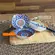Kit 3 Mini Bowls Molheiras Cerâmica Estampadas 50ml com Cabo