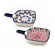 Kit 2 Mini Bowls Molheiras Quadrados Estampados 50ml com Cabo