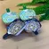 Kit 4 Mini Bowls Molheiras Quadrados Estampados 50ml com Cabo