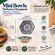 Kit 3 Mini Bowls Molheiras Hexagonais Cerâmica Coloridos 100ml