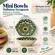 Kit 2 Mini Bowls Molheiras Hexagonais Cerâmica Verde Amarelo 100ml