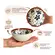 Jogo Bowls Cerâmica 2 Pcs Florata Floral 11,5cmx6cm - 280ml
