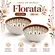 Jogo Bowls Cerâmica 2 Pcs Florata Listrado 11,5cmx6cm 280ml