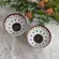 Jogo Bowls Cerâmica 2 Pcs Florata Listrado 11,5cmx6cm 280ml